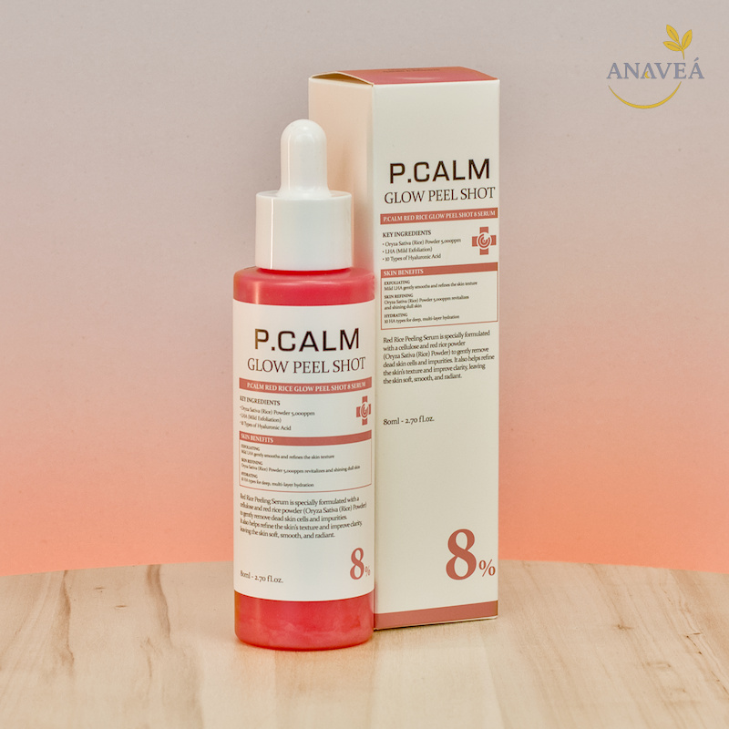 P.CALM Red Rice Glow Peel Shot